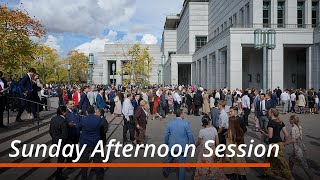 Sunday Afternoon Session | October 2025 General Conference