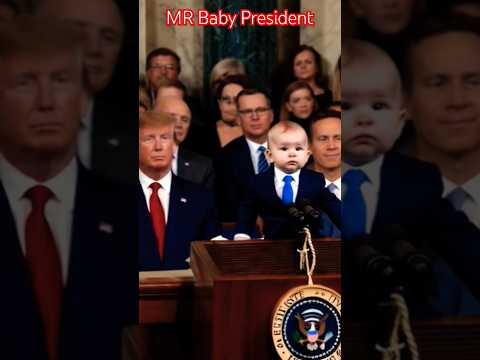 Baby President State of The Union Speech  #aibabyvideos  #aiart #babiesworld #babiesfun #babiesvibes