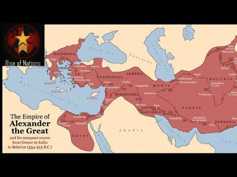 Greece defeats Iran and forms Macedonian Empire