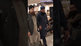 Owais Raza Qadri and Hafiz Tahir Qadri together entry 2025 inmehfil #fanoforqandhtq #hafiztahirqadri