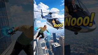 Victor Jumped From A Skyscraper To Stop The Plane 😱 #ai #save #victor