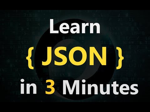 Learn JSON in 3 Minutes