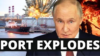BREAKING: Attack DESTROYS Major Russian Port: 24,000 Russian Soldiers ENCIRCLED | The Enforcer News