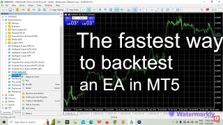 How to backtest an EA in MT5 Step by step guide with all the features