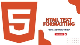HTML text formatting | Elements for formatting text in html | Python Tutorials 2023 #textformatting