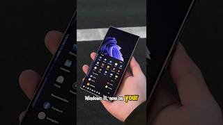 Windows 11 Mobile on Samsung s24 ultra #shorts #windows11 #windows #mobileos #samsung #s24ultra