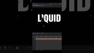 Adobe After Effects | 1 Minute Tips & Tricks | Master the Workflow | Create Liquid Text Effect