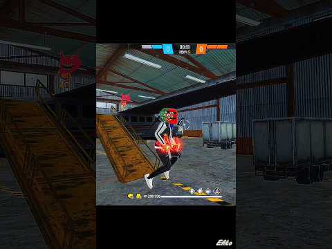 INSANE Speed ⚡ Handcam Free Fire | 3 Finger Fast Glow Wall in Lone Wolf Mode #Shorts