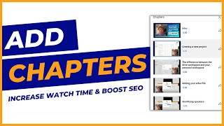 Add chapters to your podcasts on Youtube | Improve your viewer experience.