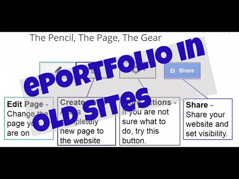e-Portfolio with Google Sites