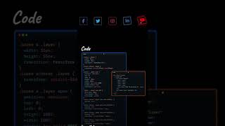 Nav tag or icon tag using HTML CSS #youtubeshorts #learnhtml5andcss3 #viralvideo #html #css #coad