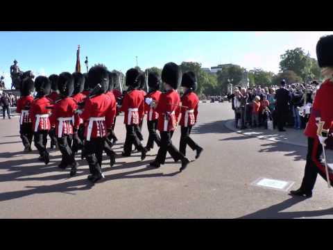 Changing the Guards at Buckingham Palace