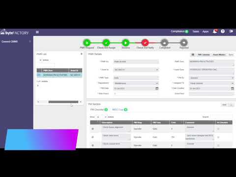 byteFACTORY Digital Maintenance System