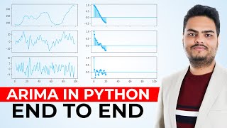 ARIMA in Python  End to End | Implementing ARIMA for time series forecasting in Python