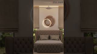 Bedroom 3D Visualization | Photorealistic Interior Render by Imaginast | 3ds Max + Corona Render