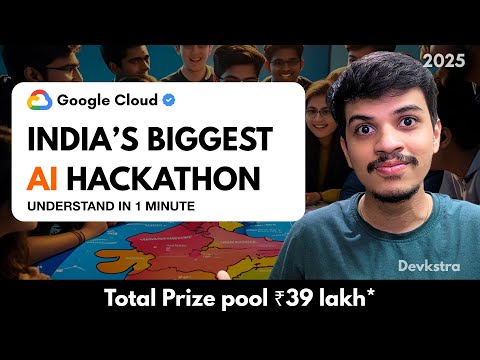 India’s Biggest AI Hackathon 🚨 Win ₹39  Lakhs | Agentic AI Day 2025