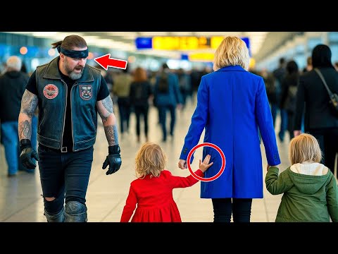 Little Girl Gave Silent Signal to Hell Angel Biker — What This Biker Did Next Shocked Everyone