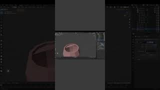 Modeling a stylized wooden barrel in Blender 🪵  #blender #3dmodeling #lowpoly #stylized3d  #shorts