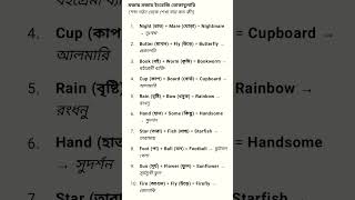#FunVocabulary#LearnWithFun#WordMagic#VocabularyBoost##WordPlay#CreativeWords#SmartLearn#part-1