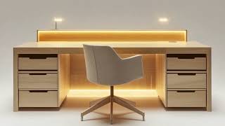 Japandi Home Office Organization // Smart Storage Solutions Minimalist, Clutter-Free Zen Workspace