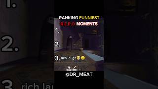 Ranking FUNNIEST R.E.P.O Moments!💚😂 #repo #repogame #repogameplay