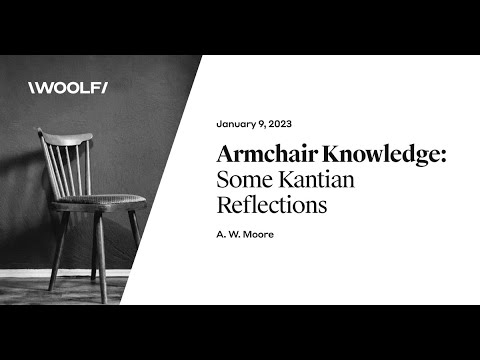 Woolf Public Seminar | Armchair Knowledge: Some Kantian Reflections | JAN 9, 2023