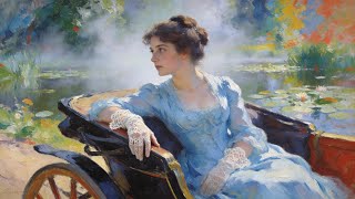 Visual Poems | Monet | Journey to the Water Lilies: A Day in the Garden | 4K