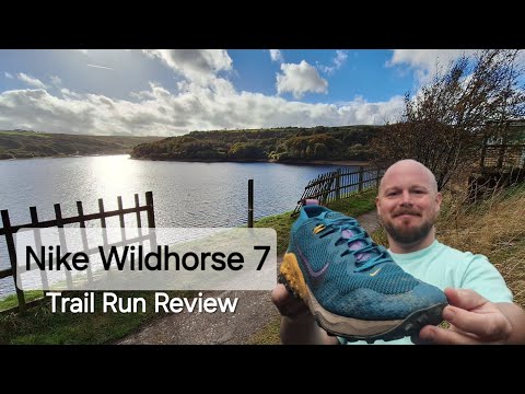 Nike Wildhorse 7 Trail Run Review ~ Scamenden Dam Yorkshire ~ Vlog GoPro All Terrain ~ Speed Swoosh