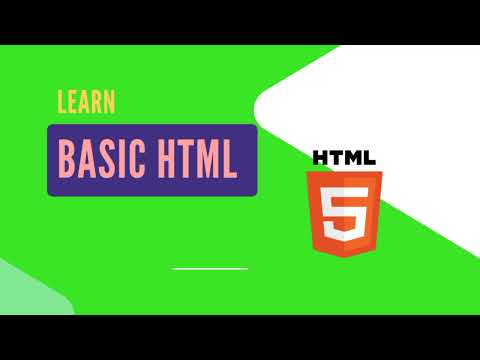 Html learn with notepad easy table code