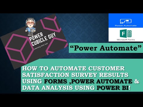 Automate Customer Satisfaction survey results using Forms ,Power Automate & visualize using PowerBI!