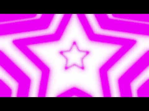 White and Purple Y2k Neon LED Lights Star Background || 1 Hour Looped HD