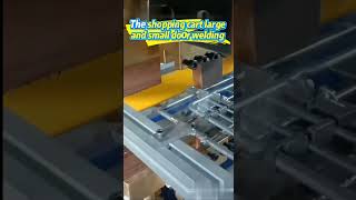 Shopping Cart Door Welding Machine | Custom Solution by HAIFEI#weldingmachine #haifeiwelding#welding