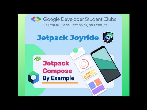 Android Workshop Part 2 | Jetpack Joyride | Jetpack Compose By Example | GDSC VJTI
