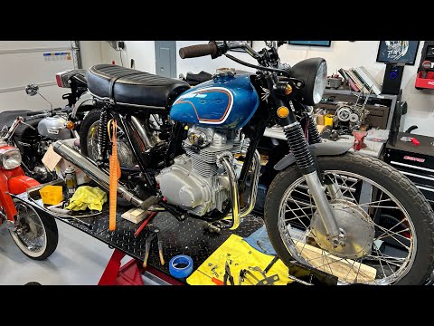 Honda CL350 Build Progress