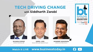 Tech driving change with Siddharth Zarabi | #BTBrainstorm #BusinessTodayTV