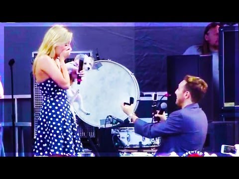 Surprise Concert Proposal (In Front Of 12,000 People) / bffTaylor and Kaleb Nation