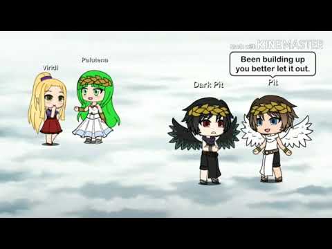 Dark Pit X Palutena: Gacha life music video: Not another song about love