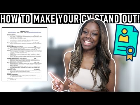 HOW TO WRITE A GREAT CV/RESUMÉ FOR FINANCE