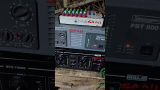 Ahuja BTZ10000 and Strength PBT 800 Amplifier#dj #djsaund #djviral2024