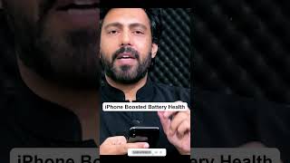 iPhone Boosted Battery Health  #iphonebattery #letstryapple