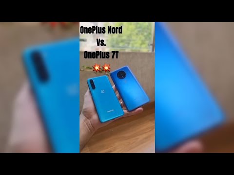 oneplus nord vs oneplus 7t display । nord vs 7t । shorts video