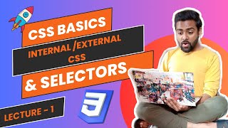 Master Css inline, Internal & External || Episode - 1