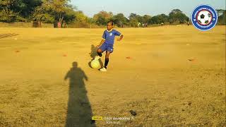 Football training is provided to promote grassroots level children.