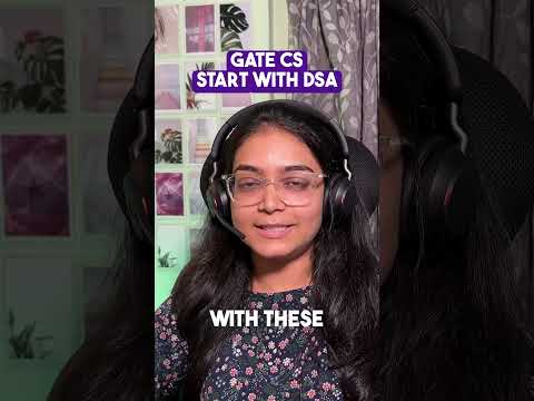 Start GATE Prep WIth DSA #gate2025 #gateexam #gatecs #iitbombay #gateprepstrategy #gatepreparation