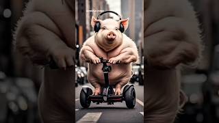 Cat vs. Bull: Gun Fail! 🤣 (Funny AI Animation))#stevenorangecat #cat #funny #catsofyoutube#shorts