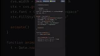 Binary Bliss: Crafting Digital Art with Canvas Animation #coding #learnwebdev #codingtutorial