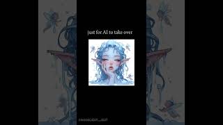 :( #stopai #sad #artist #artificialintelligence #fyp #aiart #spreadpositivity #hateai #hatelife