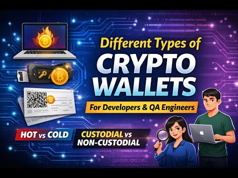 Crypto Wallet Types Explained | Dev & QA Guide to Web3 Wallets