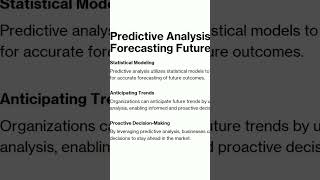 Predictive Analytics explained in 30 seconds #dataanlysis #datascience #dataanalytics