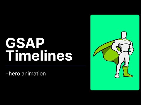 GSAP timelines - Introduction